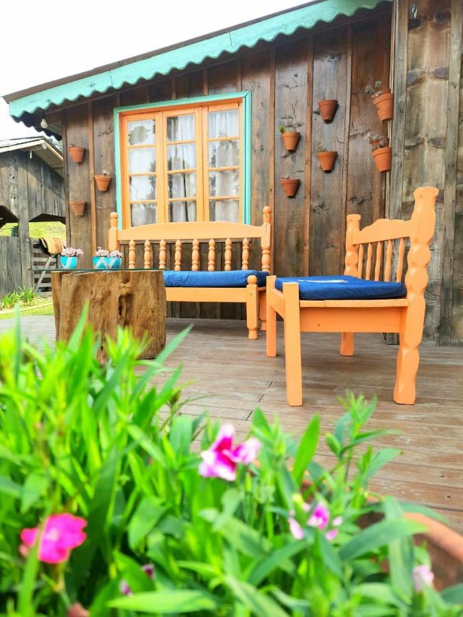 Sitio Recanto Da Guarda - Cabana Araucaria บง เฮทิโร ภายนอก รูปภาพ