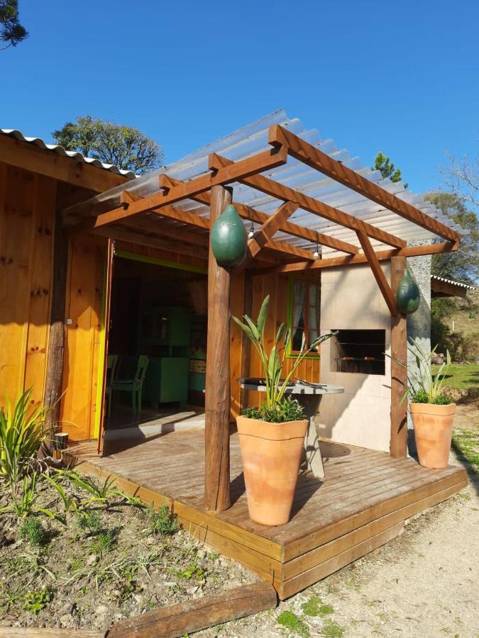 Sitio Recanto Da Guarda - Cabana Araucaria บง เฮทิโร ภายนอก รูปภาพ